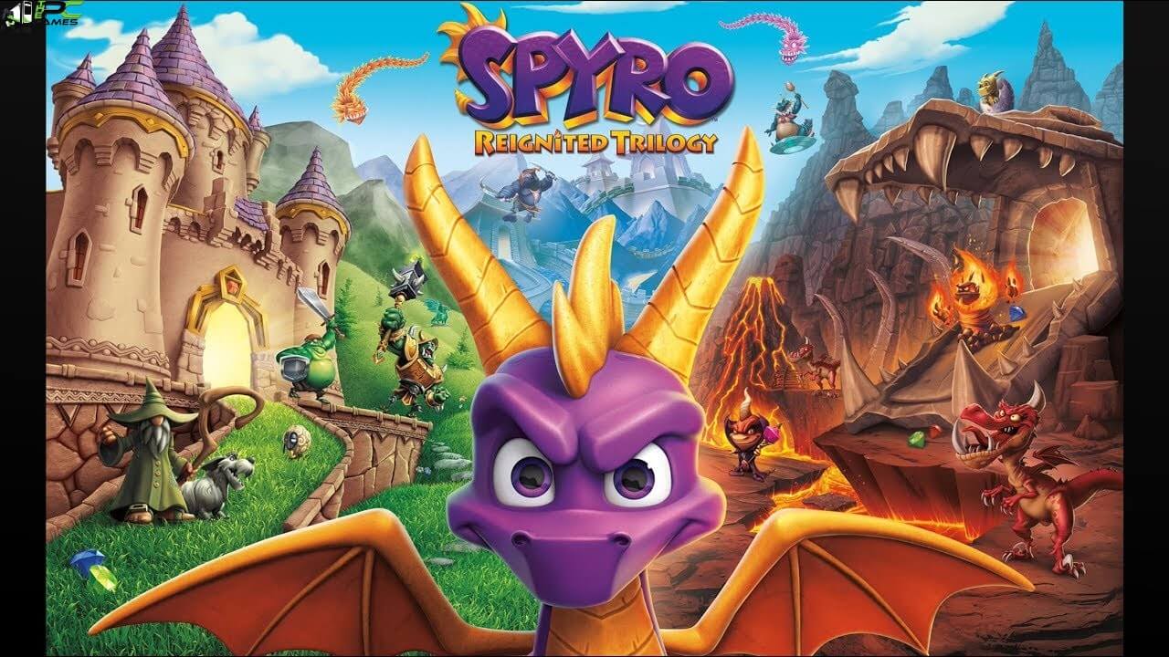 Spyro Reignited Trilogy Cover